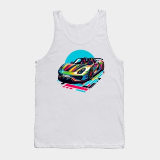 Porsche 918 Spyder Tank Top